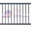 XINHAI Home Garden Powder Coated Top Spear Metal Tubular Black Aluminum Fence Panels