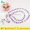 Catholic Glass beads rosary with different colors