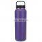 Custom multiple capacities food grade stainless steel vacuum flask thermos bottle with variety of lids