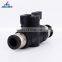 Plastic BUC-4 High Quality Connector Quick Joint Adapter Hand Valve Switch Push Lock Pneumatic Tube Fittings