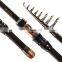 Wholesale fishing tackle closed length 31cm mini carbon fishing rod