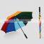 Custom New Model Windproof, Rain Gift Golf Umbrella With Logo Printing For Promotion/