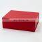 Deluxe stock ready dispatch cardboard red magnetic gift boxes with ribbon wholesale