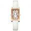 Skmei 1783 Fashion Square Leather Watch Lady Bracelet Watch Women Waterproof