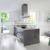 High gloss wall cabinet Acrylic Lacquer kitchen cabinet modern designs with island
