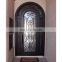 entry storm security wrought iron doors
