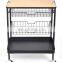 Trolley Kitchen Furniture General Use Home Storage Packing 3 tier metal mesh storage basket kitchen trolley