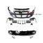 Car bumper for Audi A7 upgrade RS7 front bumper with grille diffuser exhaust