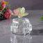 Modern Luxury Handmade Apple shape Crystal Glass Sundries Jewelry Oud Chocolate Unique Candy Jar