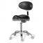 Durable Saddle Stool Rolling Chair for Medical Massage Salon Spa  Adjustable Hydraulic Stool with Wheels