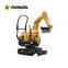 Yuchai YC25-8 mini crawler excavator YC18-8  YC13-8 YC08-8 micro digger for narrow space