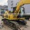 Used Komatsu crawler excavator PC70-8 with hammer