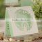2016 Customized Popular 3D Pop Up Laser Out Wedding Invitation Card