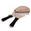 Wholesale factory price customize high quality wooden beach racket set