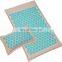 Natural Linen Acupressure Mat Coconut Fiber Buckwheat Husk Lotus Spike Yoga Massage Mat Massager Cushion Pain Relieve Stress