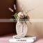 Popular Design White Sublimation Ornaments Bud Face Big Large Floor Head Decor Ceramic Head Vases