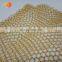 Brass color hot selling stainless steel welded ring mesh