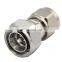 RF Coaxial Connector 4.3/10 4.3-10 Mini Din Male To N Male Adapter