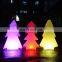 light Christmas outdoor /Christmas holiday room decor lights PE plastic led tree star snow holiday lighting indoor lamp