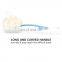 Custom  2-in-1 Soft Bristle Back Shower Long Handle Bath Brushes And Sponges