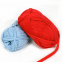 China yarn factory 100% polyester t-shirt handbag knitting crochet yarn