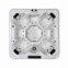 JOYSPA Luxury Large 7 Seats Outdoor Spa Massage Hot Tube Hydrotherapy Pool Hot Tub