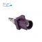 RF coaxial connector FAKRA Male connector with thread D type purple