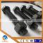 AOJIA FACTORY din933 and din934 hex bolts and hex nuts self colour grade 4.8 grade 8.8