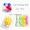 2015 Pretty Metallic Star Ribbon Bows And Easter Egg Sets with Satin Ribbon Tinsels for Gift Packing