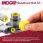 HDPE Metal Gi Water PVC Galvanized Pipe Fitting Stop Plug Thick Wide Flange Yellow End Cap Plug Plastic