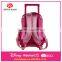 Hot Sweet Girl Trolley School Bags With Light for Kids
