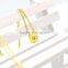 china 2016 new products women gold heart necklace