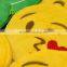 Free Sample Plush Emoji Bag/plush Emoji Coin Purse/stuffed and Cute Emoji Change Purse