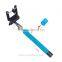High quality Useful cable take pole selfie stick for phone