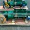 12v electric hoist crane 2 tons, electric elevator wire rope hoist