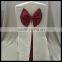 low price hotel decoration jacquard wedding chair cover with fancy buckles