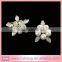 Wholesale rhinestone crystal brooch for wedding bridal Bouquet flower brooch pin