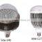 high power fact 0.95--25w high powerful E40 120V AC led globe bulbs indoor bulb industrial lighting