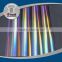 Cheap customer seamless rainbow window filmand holographic plastic film bopp film for lamination