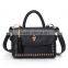 Hot sale Eco friendly Shiny light gold Zinc alloy bag accessories Core End tail clip