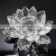 elegant crystal lotus flower candle holder wedding favors                        
                                                Quality Choice