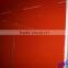 High quality wine red mirror /red back painted glass for kitchen decoration
