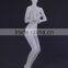 abstract plastic female mannequin, transparent sitting mannequin