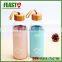 borosilicate glass water bottle with bamboo lid                        
                                                Quality Choice