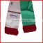 wholesale 130*14cm popular sports club scarf