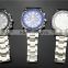 Fashion men watches stainless stell analog quartz watch reloj genova full steel