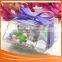 Reinforced Angles Clear Perspex Candy Boxes With Lid And Hinge