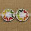 Custom Soft Enamel Flower Badge Pin with Butterfly Cluch