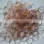L-AG15P 15% COPPER PHOSPHORUS BRAZING ALLOYS WITH HIGH SILVER CONTENT FILLER METAL RING FOR BRAZING WELDING