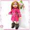 Hard vinyl dolls made in China 18'' doll toys models